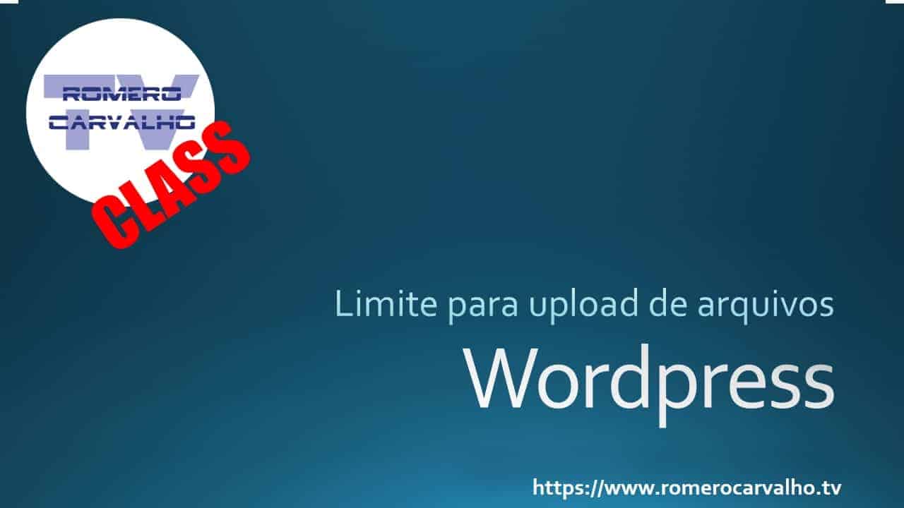 Leia mais sobre o artigo Como Alterar o Limite de Upload de arquivos no WordPress