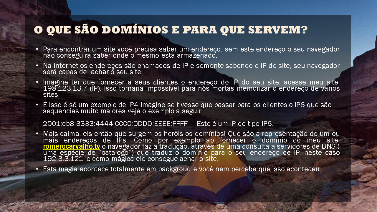 Desvendando os Dominios Aula 01 O que sao dominios e para que servem - Best Blog Brasil - Os Blogs mais Incríveis da Web